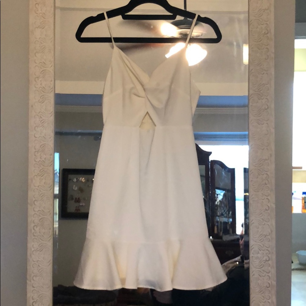 White Swing Dress